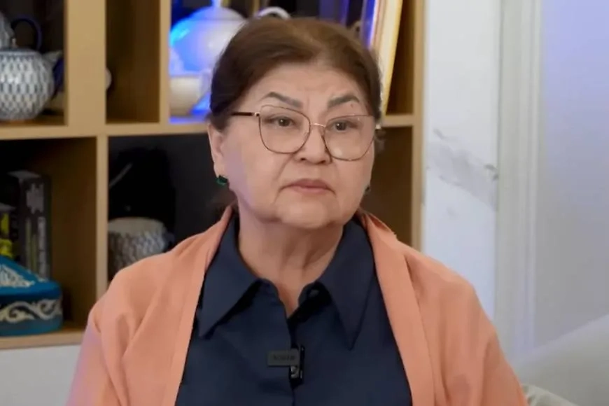 Мать Куандыка Бишинбаева. Обложка © Telegram / Natalia Grace