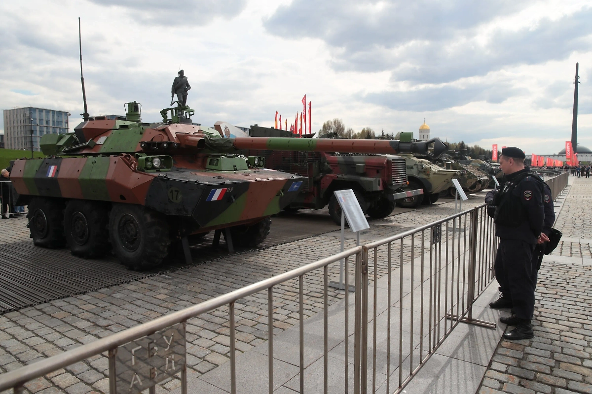 Французский колёсный танк AMX-10RC. Фото © АГН "Москва" / Василий Кузьмиченок