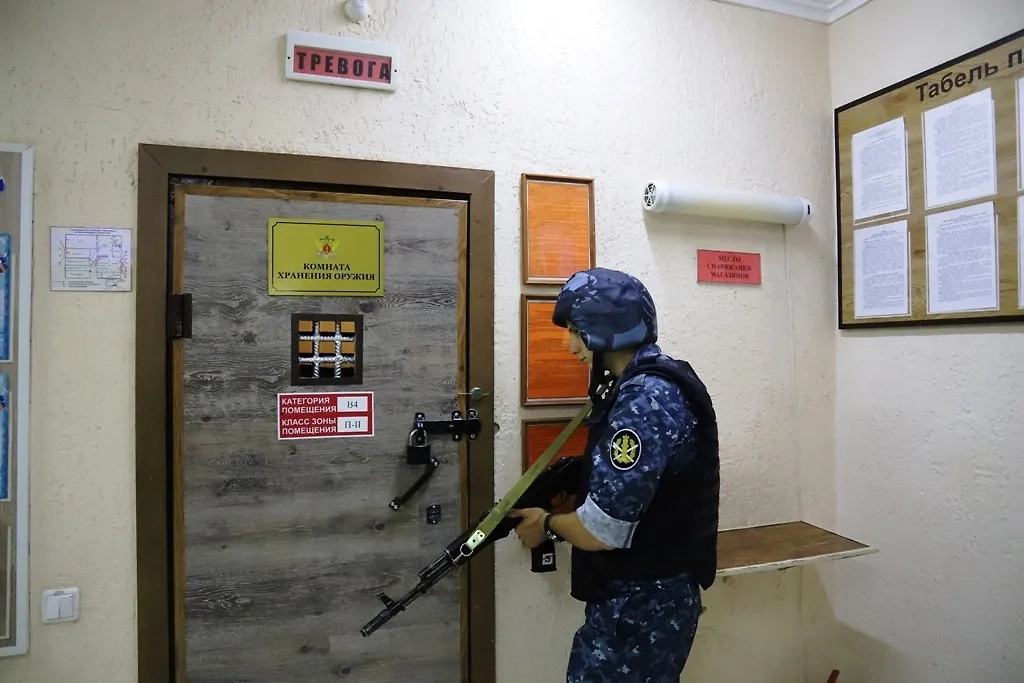 Как охраняют следственный изолятор № 1. Фото © VK / ГУФСИН РОССИИ по РОСТОВСКОЙ ОБЛАСТИ