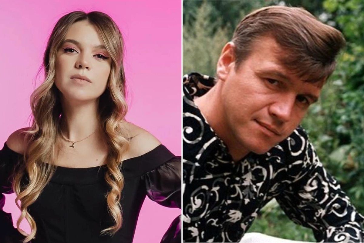 Евгения Наговицына и её отец Сергей Наговицын. Обложка © VK / Евгения Наговицына, Wikipedia