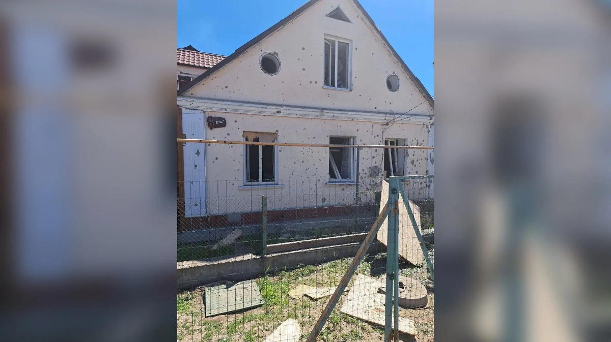 Последствия атаки ВСУ на Херсонскую область. Обложка © Telegram / Владимир Сальдо