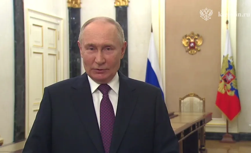 Владимир Путин. Обложка © Telegram / Кремль. Новости