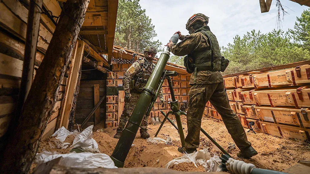 Российские военнослужащие в зоне СВО. Фото © ТАСС / Алексей Коновалов