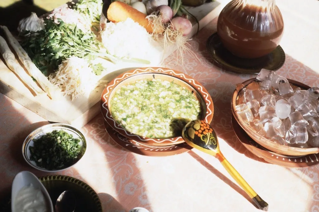 Как в домашних условиях приготовить окрошку по-сталински: рецепт СССР. Фото © ТАСС / Виталий Созинов