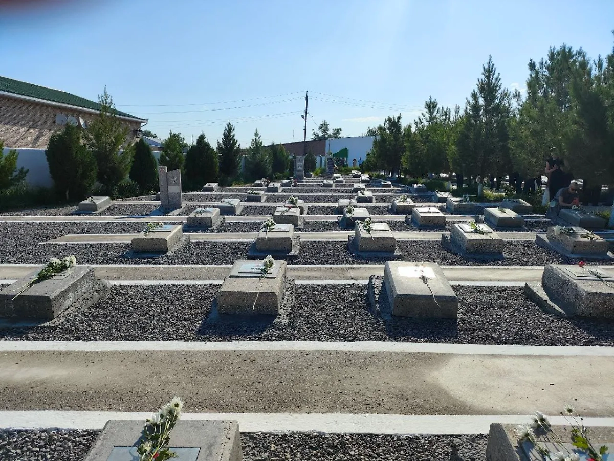 Акция "Свеча Памяти" в Туркменистане. Фото © Telegram / Посольство России в Туркменистане