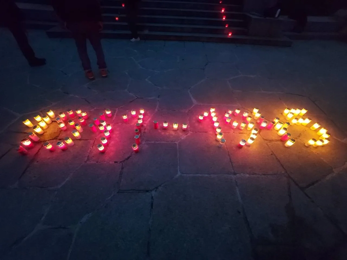 Акция "Свеча Памяти" в Германии. Фото © Telegram / Посольство России в Германии