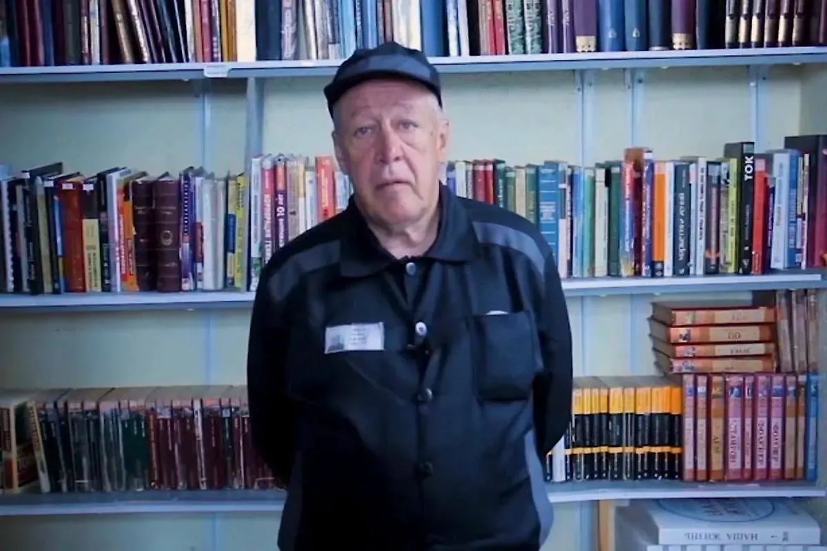 Михаил Ефремов в ИК. Фото © t.me / Светский хроник