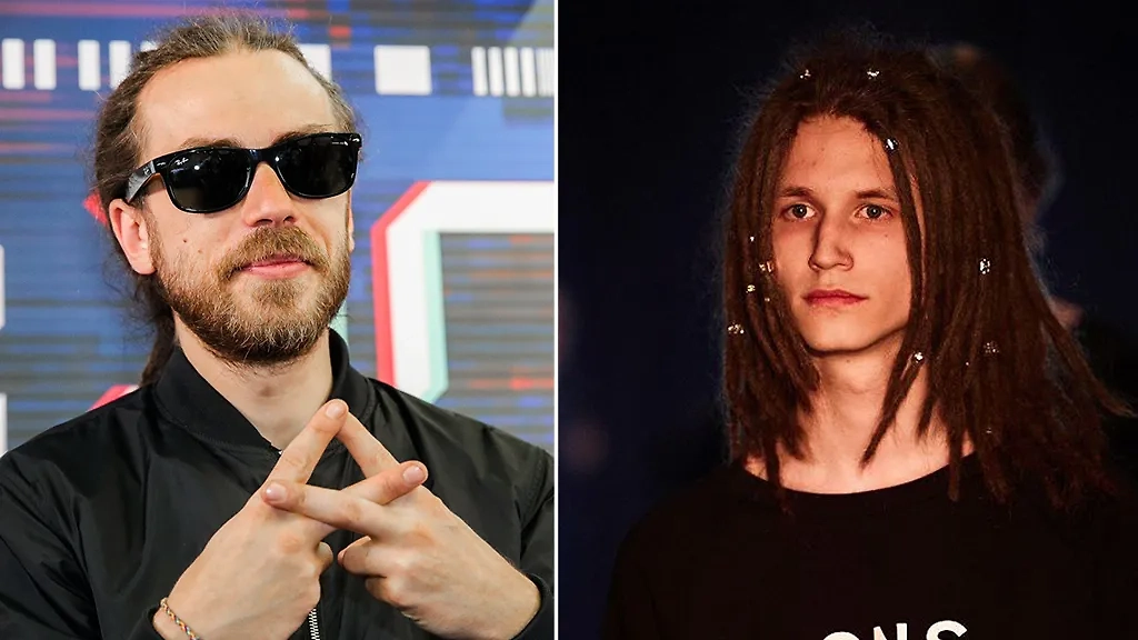 Тони Толмацкий. Фото © ТАСС / Сергей Бобылев, © Instagram (признан экстремистской организацией и запрещён на территории Российской Федерации) / juzeppe_junior