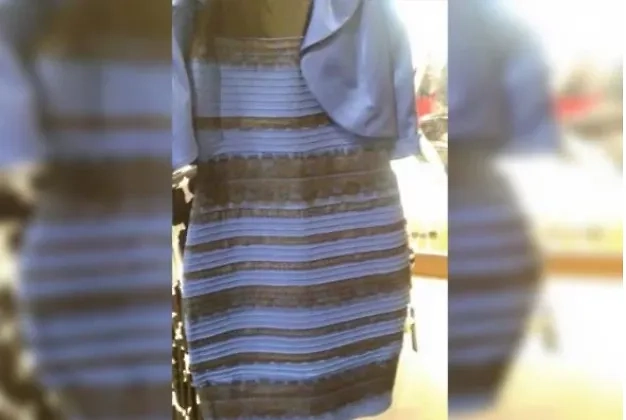 Платье, которое в 2015 году перессорило весь мир. Фото © X / Metropoles