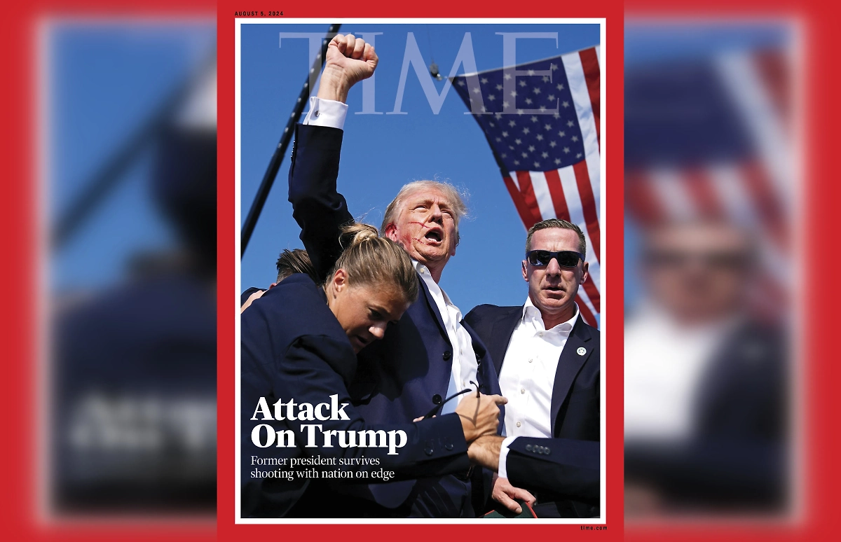 Анонсированная обложка августовского выпуска журнала Time. Обложка © Х / TIME