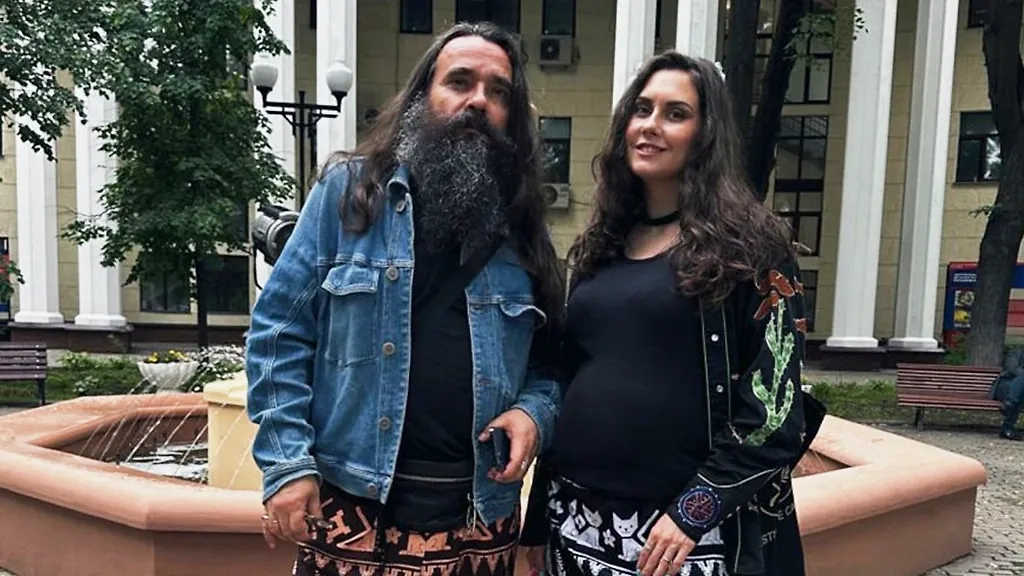 Режиссёр фильма "Брат-3" Валерий Переверзев с женой Юлией. Фото © SHOT