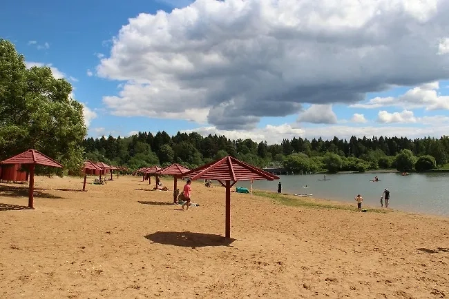 Пляж "Ангстрем" в Зеленограде. Фото © Zelenograd.ru