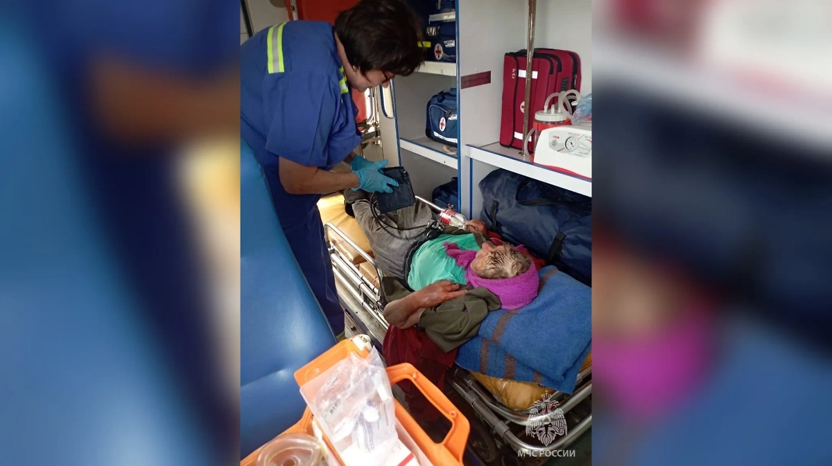 Заблудившуюся в лесу женщину нашли спустя неделю. Фото © Telegram / МЧС России