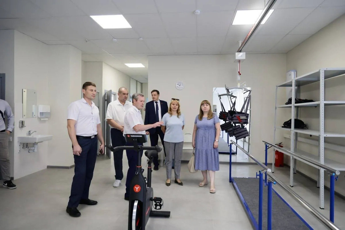 В Белгороде открылся первый региональный центр высокотехнологичного протезирования и комплексной реабилитации. Фото © Telegram / Анна Цивилёва