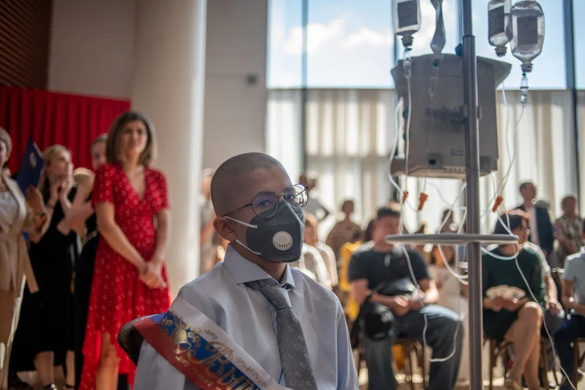 Выпускной в центре детской гематологии, онкологии и иммунологии имени Дмитрия Рогачёва. Фото © Предоставлено Life.ru / Валерий Мельников