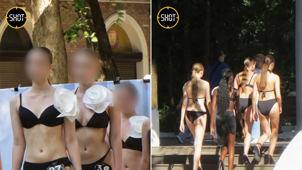 Кадры с конкурса "Детская супермодель России". Фото © Telegram / SHOT