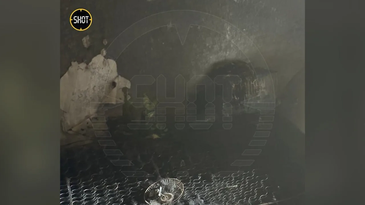 Квартира в Москве, загоревшаяся из-за вентилятора. Фото © SHOT