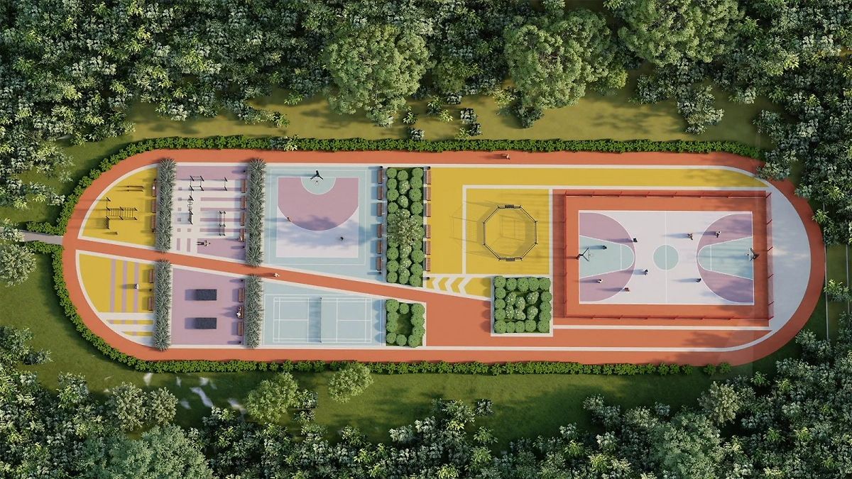 Появятся спортивные объекты. Фото © mos.ru