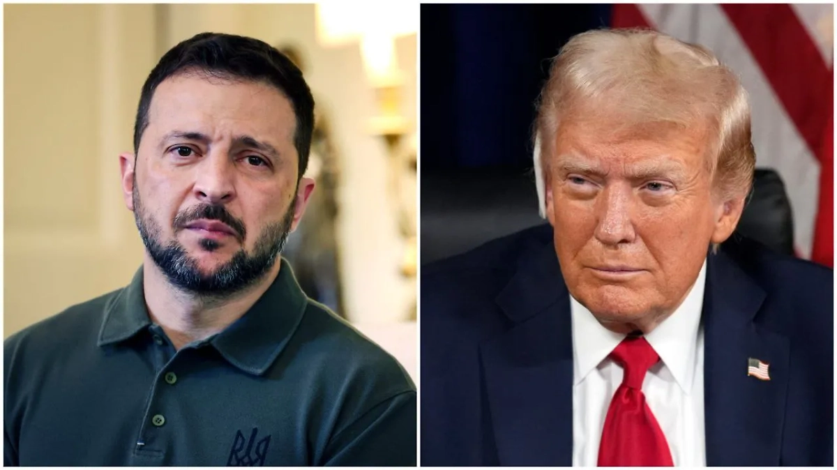 В офисе Зеленского сделали важное заявление по поводу Трампа. Обложка © ТАСС / EPA / POOL / ANDY RAIN, AP / Evan Vucci