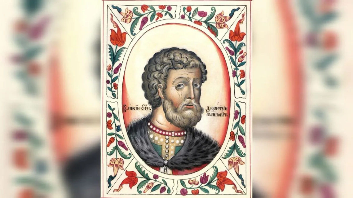 Дмитрий Донской с женой Евдокией родили 12 детей за 22 года совместной жизни. Фото © Wikipedia