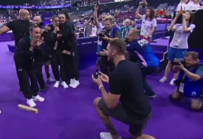 Алессия Маурелли на Олимпиаде в Париже. Обложка © Х / JoseMaria317