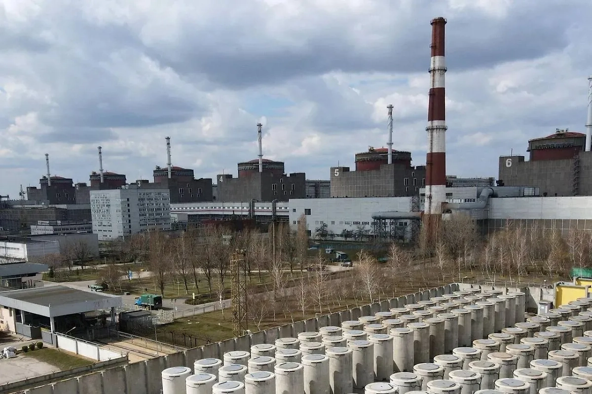Запорожская АЭС. Обложка © ЗАЭС Официально
