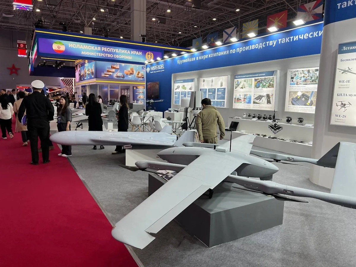 Российский многофункциональный беспилотный комплекс на форуме "Армия-2024". Фото © Life.ru / Павел Баранов