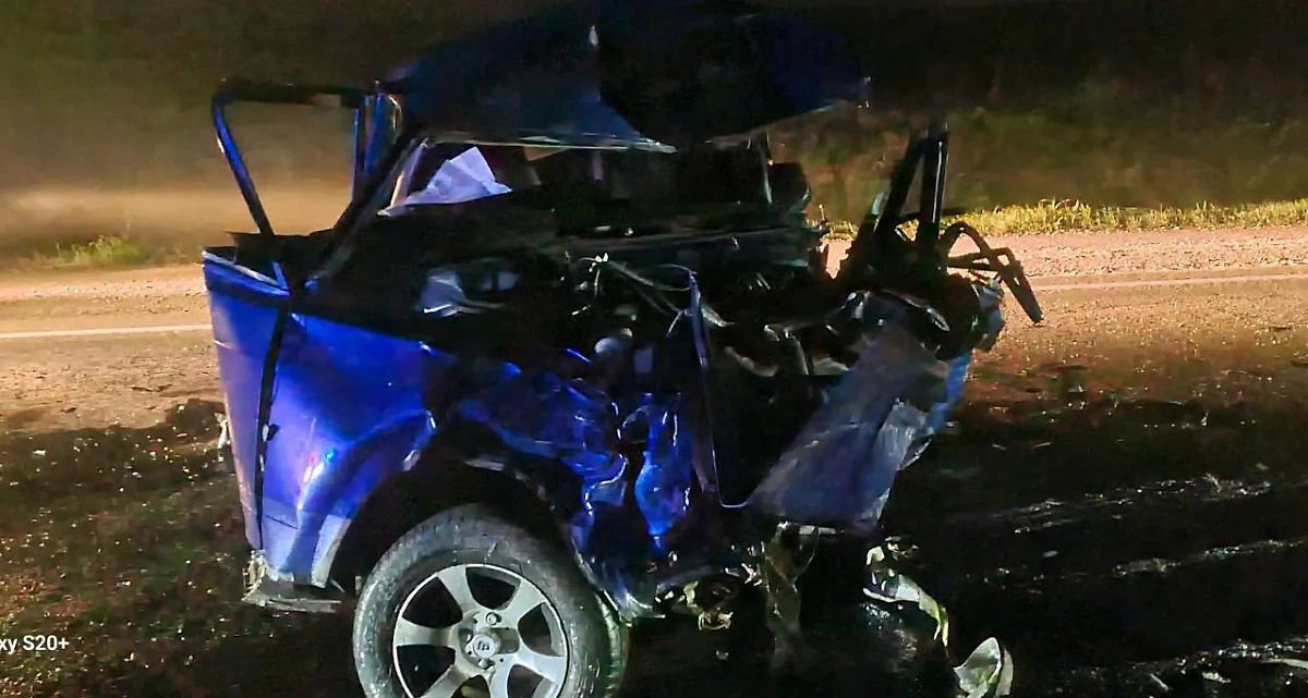 Смертельное ДТП в Красноярском крае. Обложка © Telegram / ГИБДД24