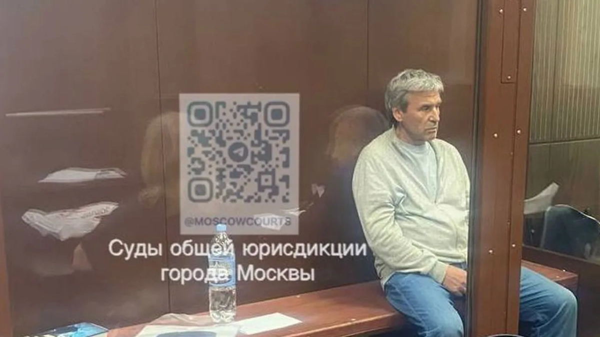 Владимир Павлов в зале суда. Обложка © Telegram / Суды общей юрисдикции города Москвы