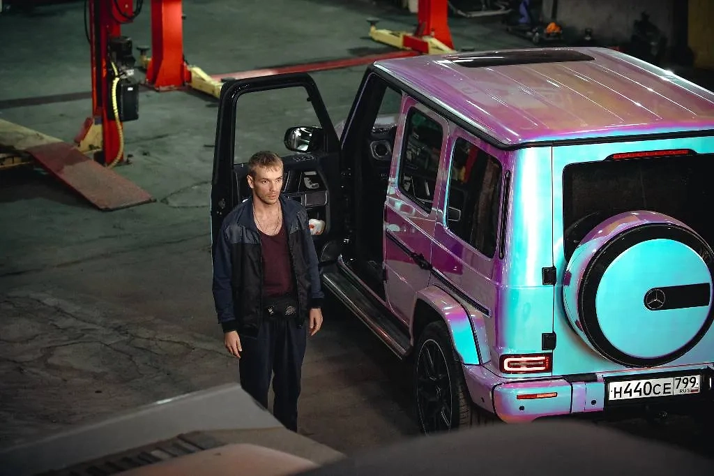 Актёр Илья Малаков на съёмках фильма «Геля». Фото © Пресс-служба «МИЦ Известия»