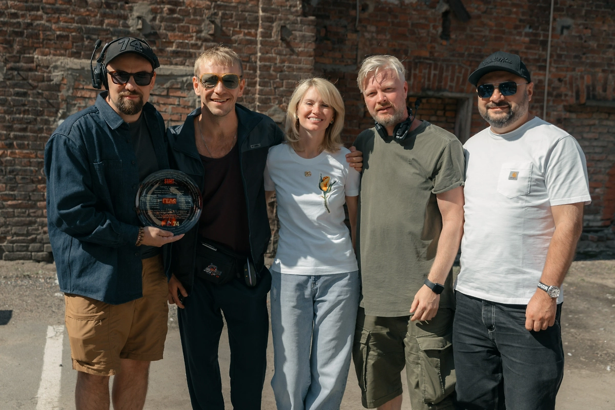 Съёмочная команда фильма «Геля». Обложка © Пресс-служба «МИЦ Известия»