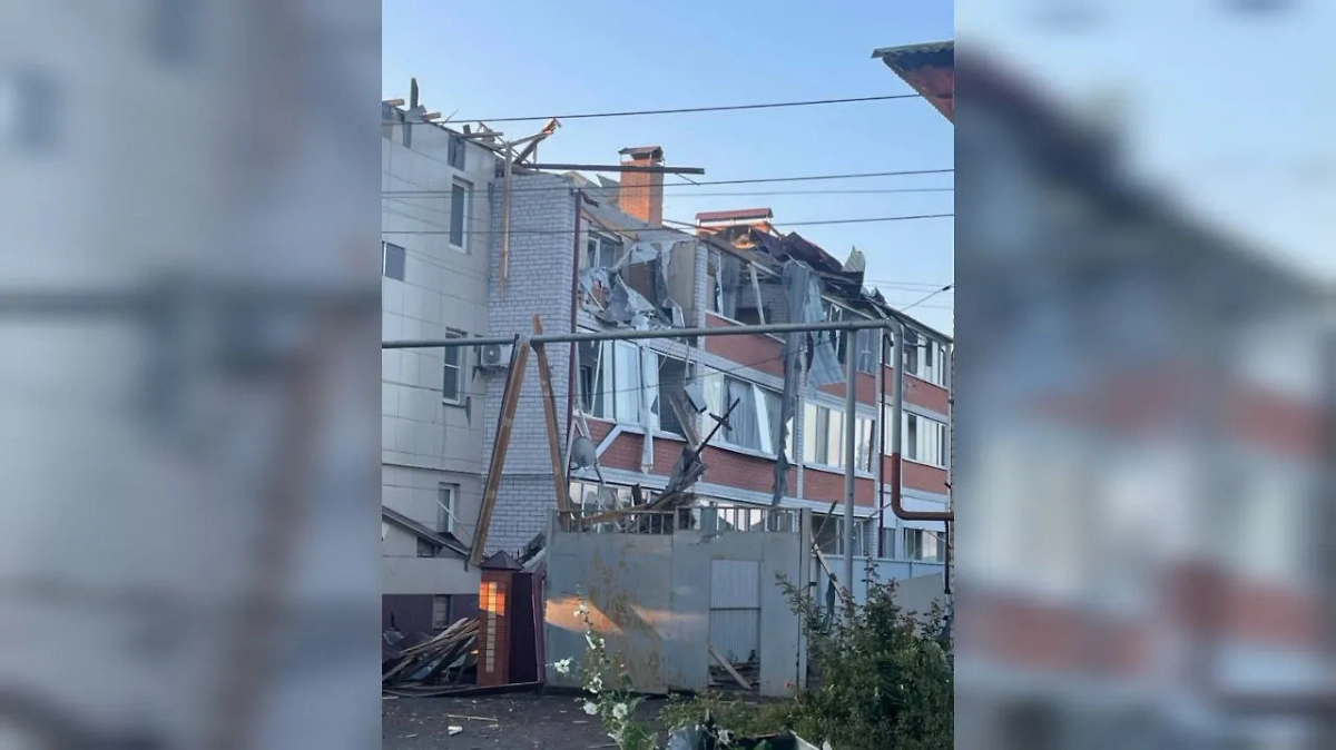 Результат нападения ВСУ на мирных граждан в городе Суджа Курской области. Фото © Telegram / Алексей Смирнов