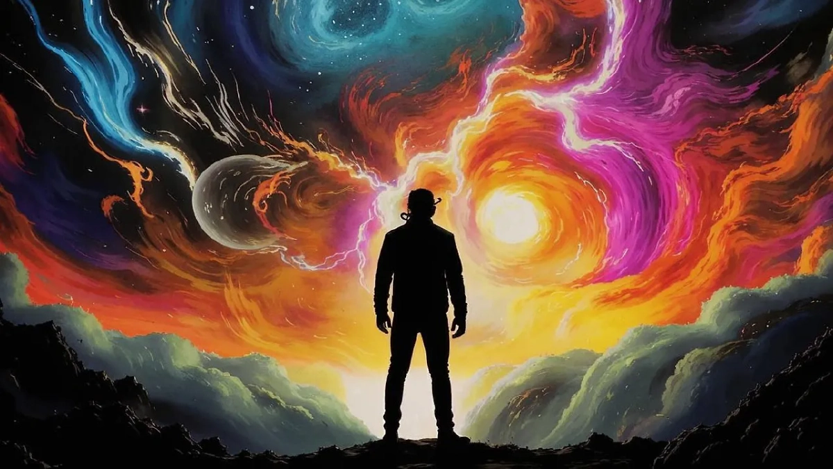 Неожиданная и сильная магнитная буря накроет Землю вечером 10 августа. Обложка © Kandinsky 3.1