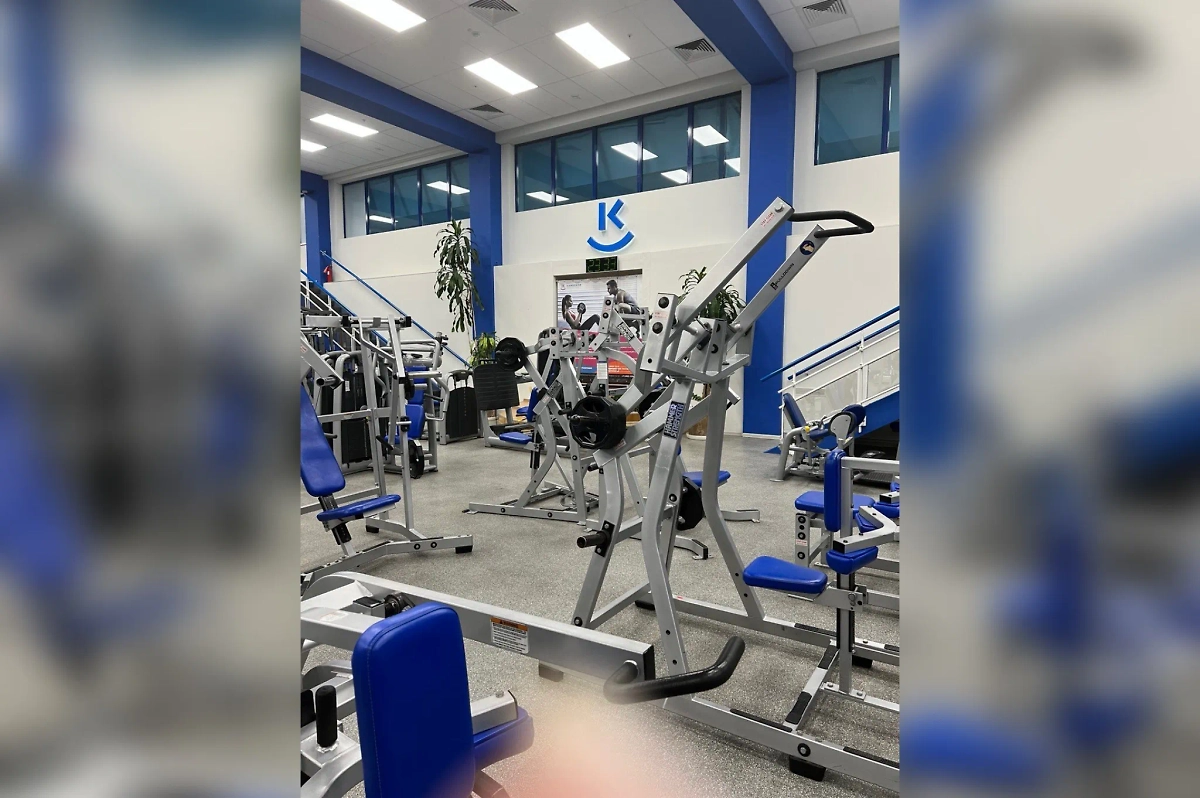 Зона тренажёров в закрывшемся столичном клубе «Кимберли». Фото © Life.ru