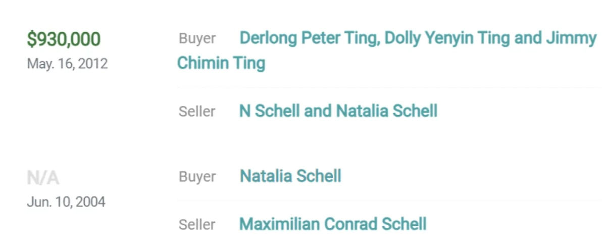 Наталья Андрейченко (тогда ещё носившая фамилию мужа) продала квартиру в этом доме. Справочник недвижимости США. Фото © joshflagg.com