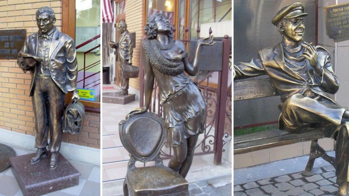 В Харькове убрали персонажей романа «12 стульев». Обложка © Telegram / Деколонизация на Украине