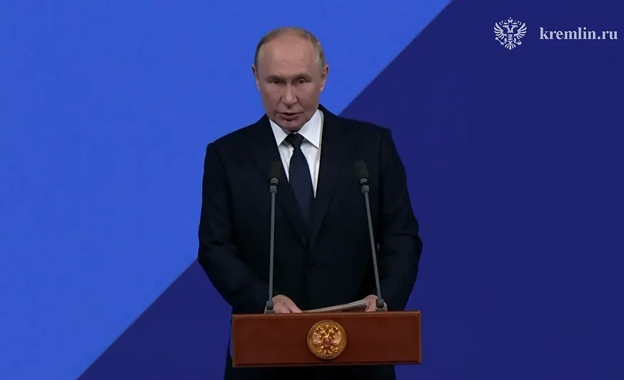 Владимир Путин. Обложка © Telegram / Кремль. Новости