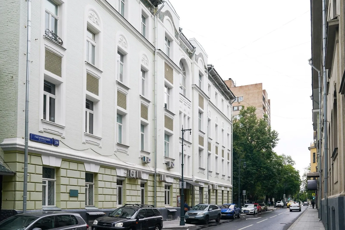 Дом из фильмов "Гостья из будущего", "Воробей на льду" и "Третий в пятом ряду". Фото © Mos.ru