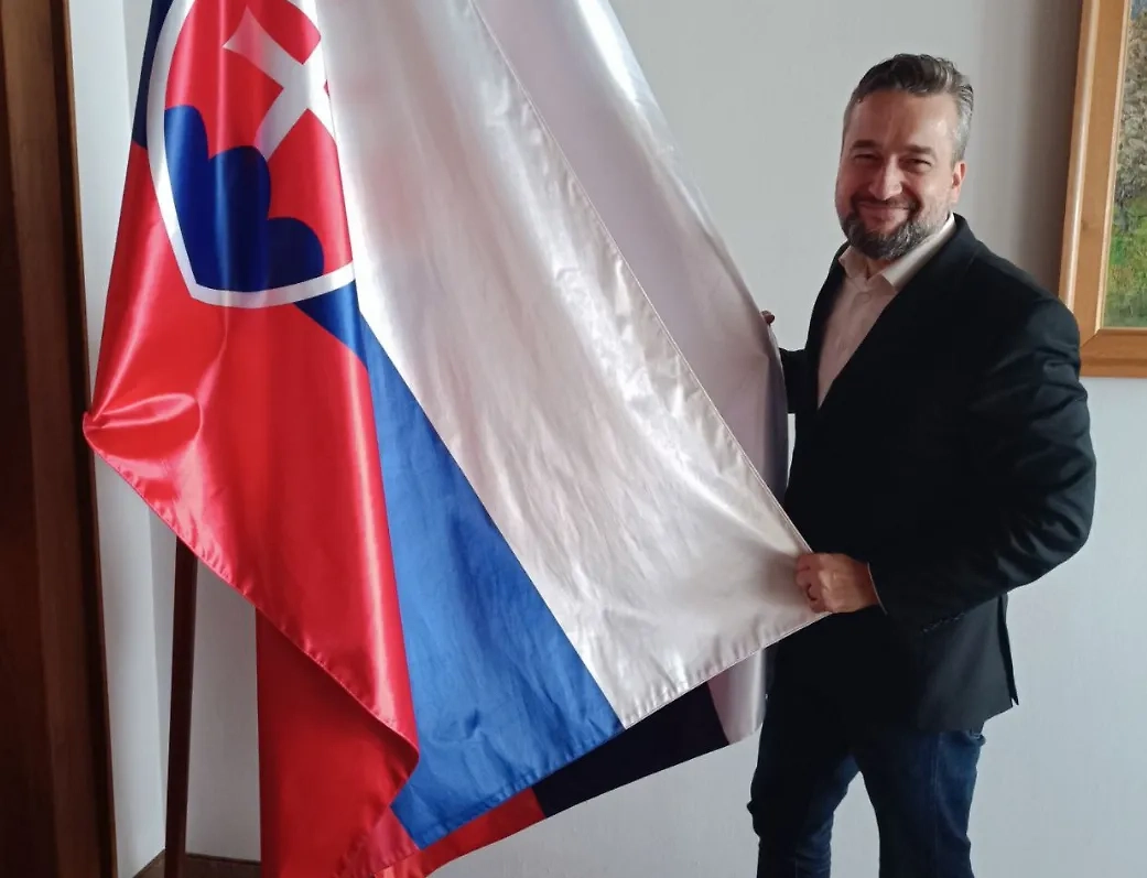 Вице-спикер Парламента Словакии Любош Блаха. Обложка © t.me / Ľuboš Blaha