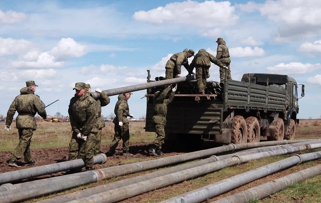 14 января отмечается День трубопроводных войск Вооружённых сил России. Фото © ТАСС / Алексей Павлишак