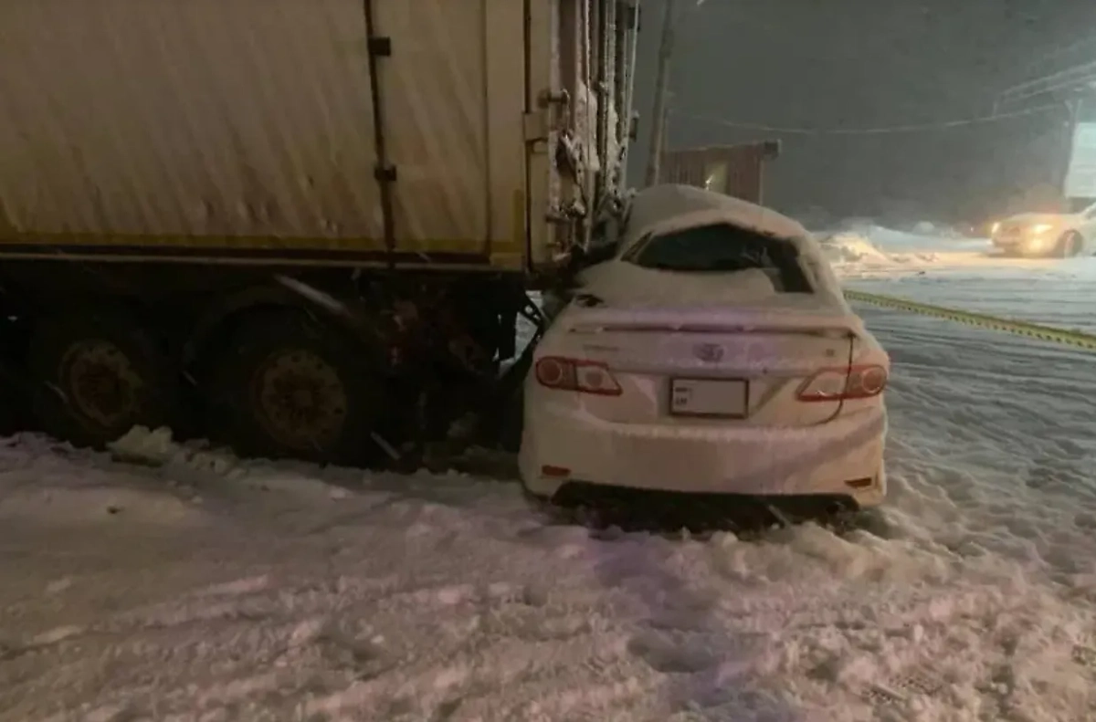 В Армении столкнулось 17 автомобилей. Фото © Facebook (заблокирован в РФ, принадлежит компании Meta, признанной в РФ экстремистской организацией) / МВД Армении