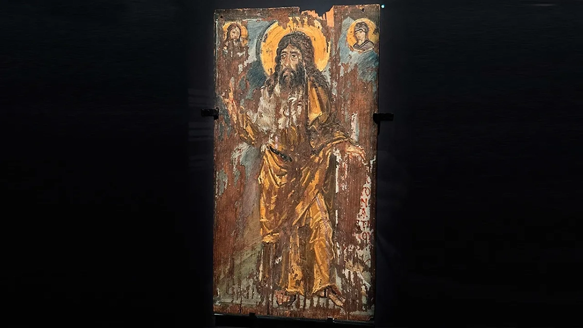 Икона "Иоанн Креститель". Фото © Телеканал "Звезда"