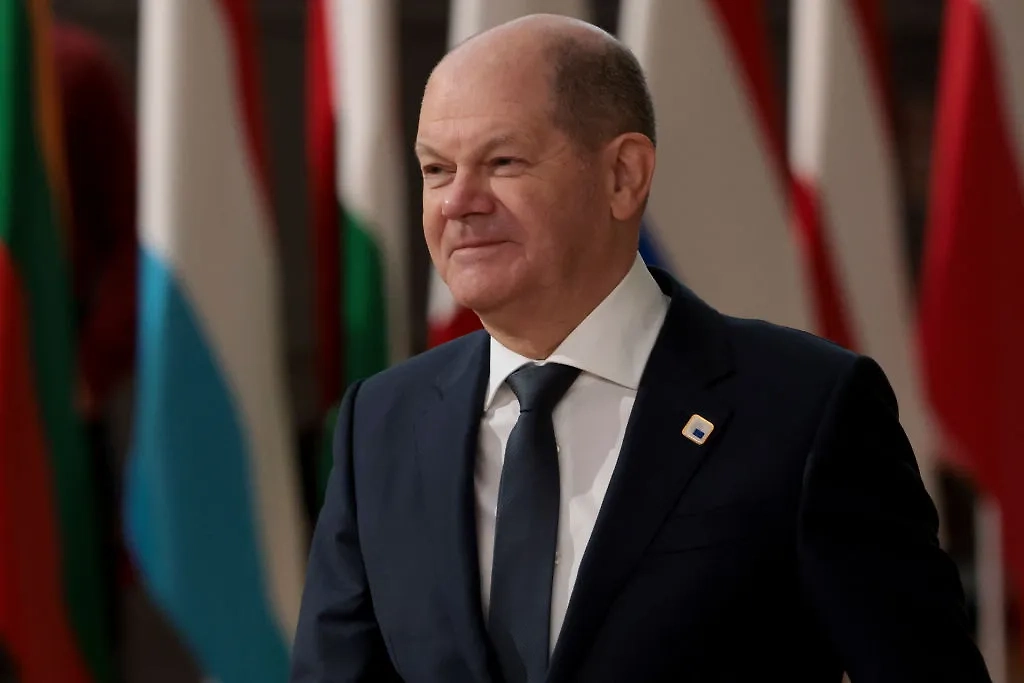 Канцлер Германии Олаф Шольц. Обложка © Getty Images / Jean Catuffe