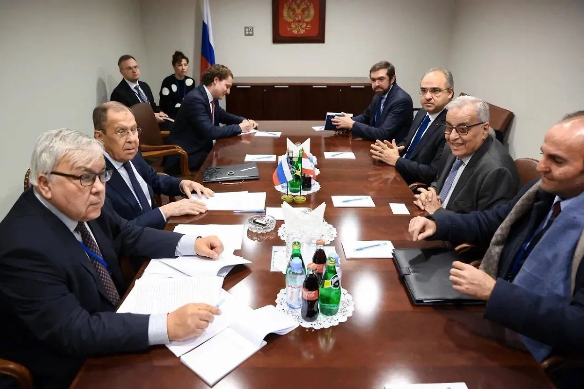 Российско-ливанские переговоры в Нью-Йорке. Обложка © t.me / МИД РФ