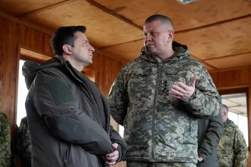 Владимир Зеленский и Валерий Залужный. Обложка © Офис Президента Украины