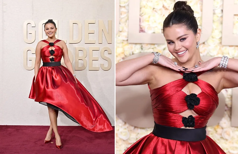 Певица Селена Гомес и ужасный наряд на премии. Фото © Getty Images / Axelle / Bauer-Griffin / Steve Granitz / FilmMagic