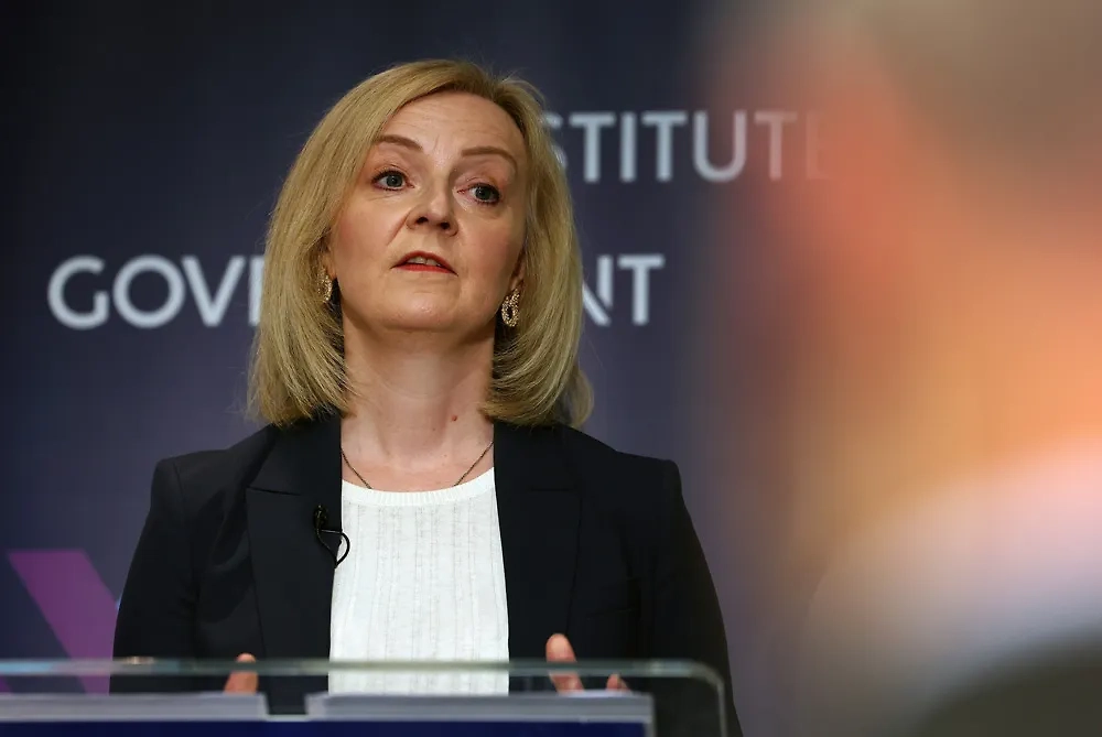 Экс-премьер-министр Великобритании Лиз Трасс. Обложка © ТАСС / ЕРА / ANDY RAIN