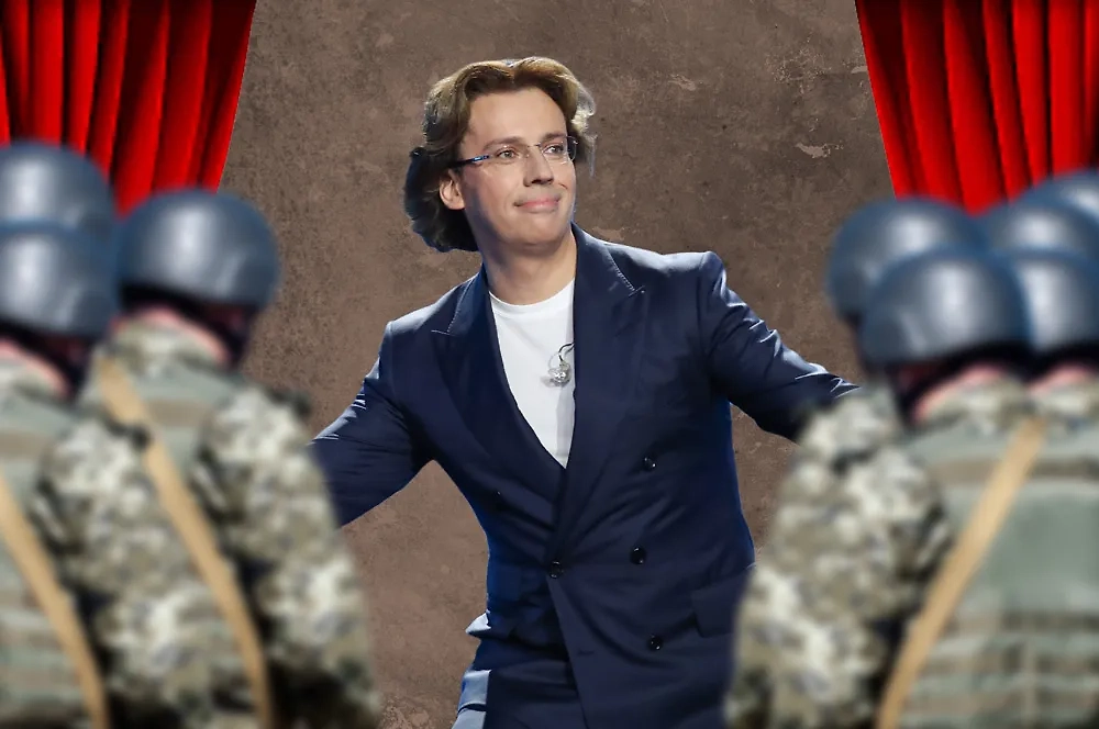 Максим Галкин*. Коллаж © Life.ru. Фото © ТАСС / Вячеслав Прокофьев