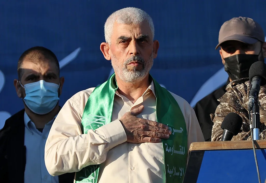 Яхья Синвар. Обложка © ТАСС / Zuma