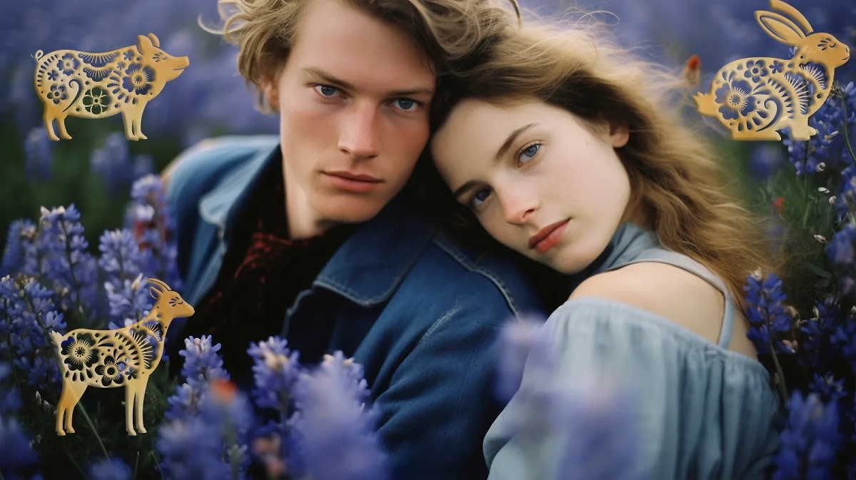 Идеально подходят друг другу: совместимость в любви по восточному календарю. Фото © Freepik, © Shutterstock / FOTODOM / StockSmartStart